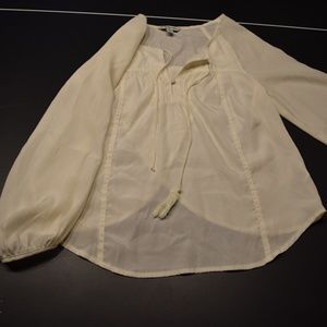 Women's XS White American Eagle Blouse
